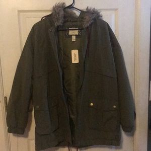 Forest Green Jacket Forever 21